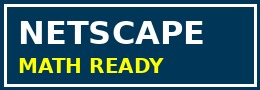 Netscape math ready badge